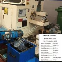 CHUN-ZU CDH52 L VİDA PERÇİN MAKİNASI ÇİFT KALIP, Civata Perçin Makinesi