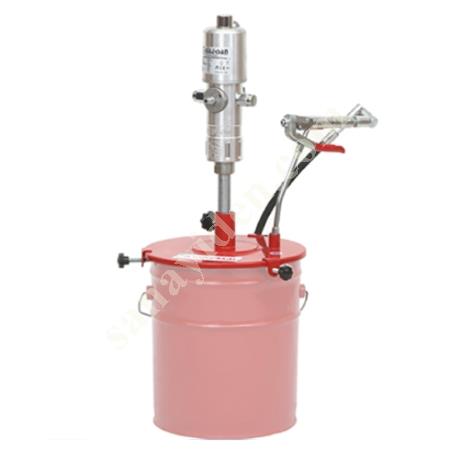 GÜLERSAN YAĞLAMA CİHAZLARI 2300 HAVALI GRES POMPASI TENEKE TİPİ 16 KG, Havalı Gres Pompaları