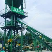 100 M² ALANLA YÜKSEK KAPASİTELİ BRİKET VE BETON PARKE ÜRETİM MAKİNESİ, Makina