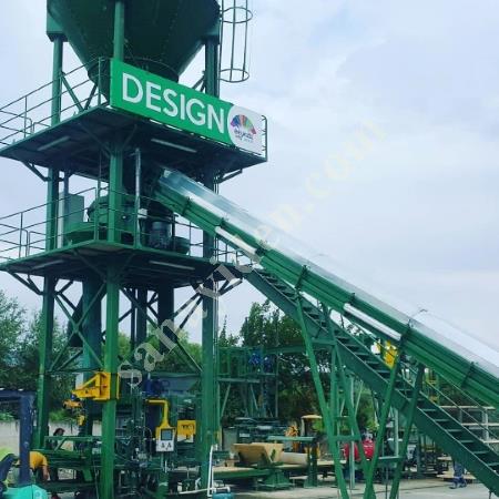 100 M² ALANLA YÜKSEK KAPASİTELİ BRİKET VE BETON PARKE ÜRETİM MAKİNESİ, Makina