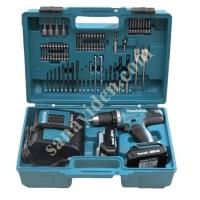 MAKİTA DDF 453 DARBESİZ MATKAP(YX1) (UÇ SET 74 PARÇA), Akülü El Aletleri