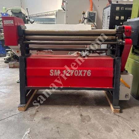 GÜÇLÜ VE DAYANIKLI: OSTAŞ 1270X76 3 TOPLU MOTORLU SİLİNDİR, Silindir Makinesi