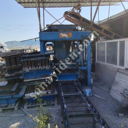 İKİNCİ EL 8Lİ OTOMATİK BRİKET BİMS MAKİNESİ, Yapı İnşaat