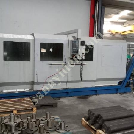 CNC BORU TORNASİ TÜRKİYE'DEN KURUMSAL FİRMADAN SATIŞA ÇIKTI  ÇAP 850 BOY 3000 FENER MİLİ 265, Makina