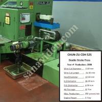 CHUN-ZU CDH 52S VİDA PERÇİN MAKİNASI ÇİFT KALIP, Civata Perçin Makinesi