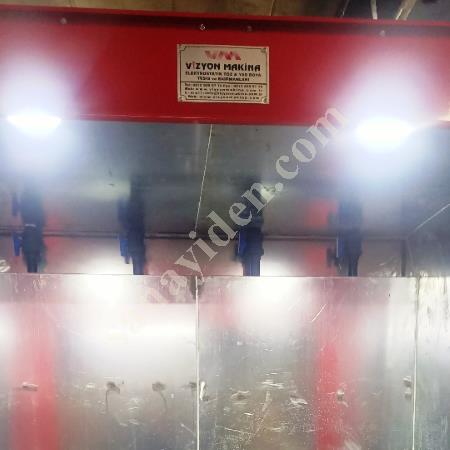 YAŞ BOYA KABİNİ - SU PERDELİ, Elektrostatik Toz Boyama