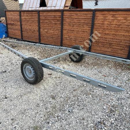 RÖMORK - KNOTT KAPLİN (ÇEKİ OKU) - 4 METRE - 1000 KG KAPASİTELİ, Römork & Tanker