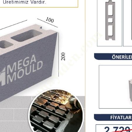 ST 52-3 / A1 ÇELİK İLE UZUN ÖMÜRLÜ BRİKET KALIPLARI, Yapı İnşaat