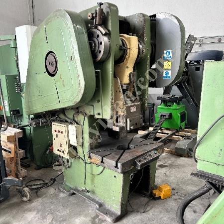 ŞAHİN MARKA 100 TON DÖKÜM GÖVDE EKSANTRİK PRES, Eksantrik Pres