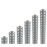 6 LAYERS 3 ADJACENT GALVANISED STEEL SHELF. WAREHOUSE, FILE SHELF, Warehouse / Shelving Systems