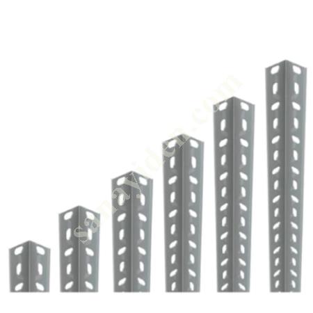 6 LAYERS 3 ADJACENT GALVANISED STEEL SHELF. WAREHOUSE, FILE SHELF, Warehouse / Shelving Systems