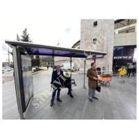 HIZLI KURULUM VE TAŞIMA İMKANI SUNAN OTOBÜS DURAKLARI, Durak Ve Servis Bekleme Alanları