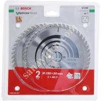 BOSCH OPW DAİRE TESTERE BIÇAĞI 190*30 MM 48 D 2'Lİ SET,