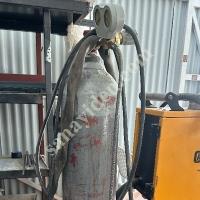 ENDÜSTRİYEL 40 LT KARBONDİOKSİT (CO₂) TÜP + KASWELD ÇİFT MANOMETRE REGÜLATÖR,