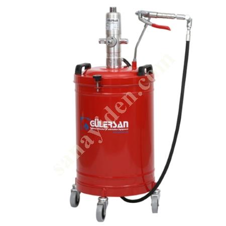 GÜLERSAN YAĞLAMA CİHAZLARI 2130 HAVALI GRES POMPASI 30 KG, Havalı Gres Pompaları