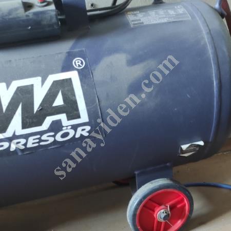 SATILIK PUMA 100L SESSİZ YAĞSIZ HAVA KOMPRESÖRÜ – 1 AY KULLANILMIŞ, Makina