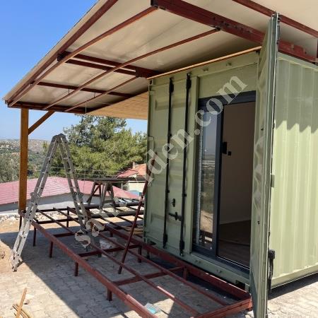 KONTEYNER EV 30 M2 ANAHTAR TESLİM - 40 HC / 20 DC / TAŞINABİLİR MODİFİYE KONTEYNER EV, Prefabrik Ev Modelleri, Konteyner Ev Fiyatları