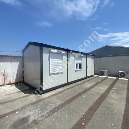 ESTETİK VE DAYANIKLI: 21 M² ÇATILI YAŞAM KONTEYNERİ, Prefabrik Ev Modelleri, Konteyner Ev Fiyatları