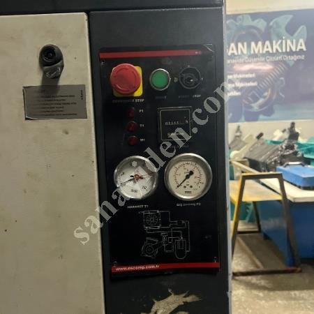 VİDALI KOMPRESÖR 500 LİTRE 2.EL TEMİZ KAZAN ÜST, Vidalı Kompresör
