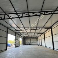 STRONG SOLUTIONS IN STRUCTURAL STEEL – GREENHOUSE, BARN, FACTORY, WAREHOUSE, Steel Construction