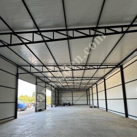STRONG SOLUTIONS IN STRUCTURAL STEEL – GREENHOUSE, BARN, FACTORY, WAREHOUSE, Steel Construction