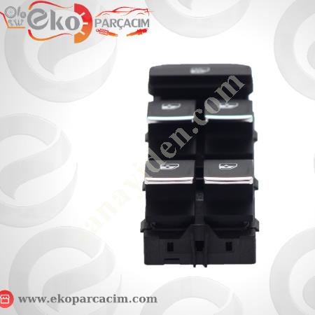 ORİJİNAL VOLKSWAGEN SÜRÜCÜ CAM AÇMA TUŞ TAKIMI 5G0959857E, Oto & Y. Parça