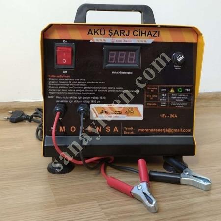 FULL BAKIR 12 VOLT 20 AMPER AKÜ ŞARJ CİHAZI , Voltaj Regülatörü