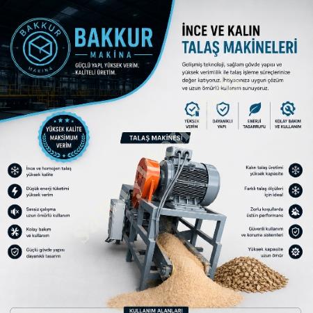 İNCE TELAŞ MAKİNESİ 45KW+7.5KW SAATTE 3 TON ÜRETİYOR, Makina