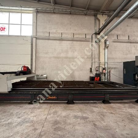 BAYKAL MARKA 2 X 6 METRE 130 AMPER CNC PLAZMA TEZGAHI 2006 MODEL, Plazma Kesim