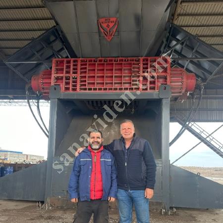 HURDA PARÇALAMA SHREDDER, Makina