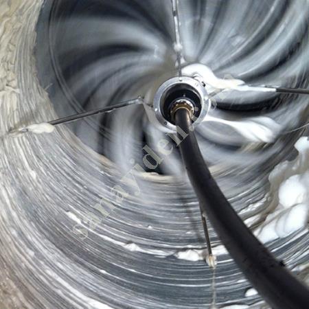 MULTIPRO 30 METRE ENDÜSTRİYEL YAĞLI KANAL VE BACA TEMİZLEME MAKİNASI, Enerji - Isıtma Soğutma Sistemleri