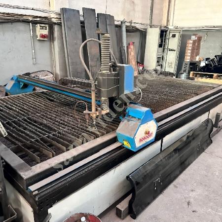 ROBOCUT MARKA  2X4 MT 105 AMPER  CNC PLAZMA TEZGAHI  2018 MODEL, Plazma Kesim