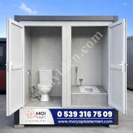 140*250 CM WC KABİN ÜNİTESİ/ GÜVENLİK KABİNİ, Modüler Kabinler