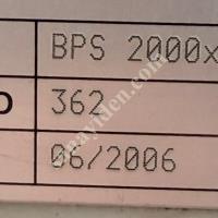 BAYKAL MARKA 2 X 6 METRE 130 AMPER CNC PLAZMA TEZGAHI 2006 MODEL, Plazma Kesim