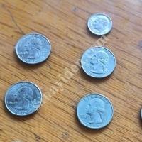 FOR SALE COLLECTIBLE AMERICAN QUARTER DOLLAR SET – 10 PIECES,