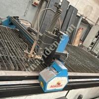 ROBOCUT MARKA  2X4 MT 105 AMPER  CNC PLAZMA TEZGAHI  2018 MODEL, Plazma Kesim