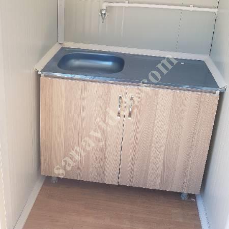3×7 TEK ODA BANYO WC MUTFAK FULL KONTEYNER, Prefabrik Ev Modelleri, Konteyner Ev Fiyatları