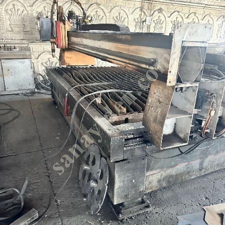 BAYKAL MARKA 3X6 MT 130 AMPER PLAZMA TEZGAHI (2009MODEL), Makina