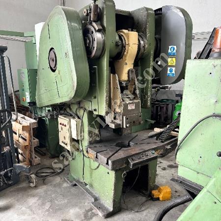 ŞAHİN MARKA 100 TON DÖKÜM GÖVDE EKSANTRİK PRES, Eksantrik Pres