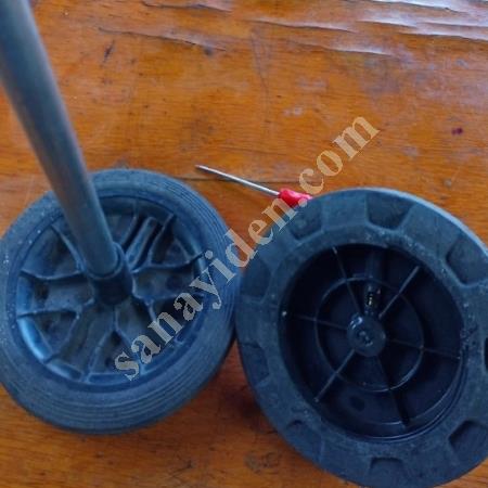 SATILIK PLASTİK ÇÖP KONTEYNERİ TEKERLEK BORUSU, Metal