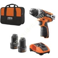 AEG BS 12 C2 Lİ AKÜLÜ MATKAP 2X12V 2.0 AH, Akülü El Aletleri