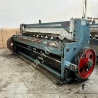 SATILIK DURMAZLAR 2.5 METRE 4 MM MOTORLU ANGARNAJLI GİYOTİN MAKAS – 1997 MODEL,