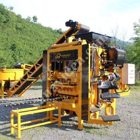 BRİKET – BETON PARKE VE BORDÜR ÜRETİM MAKİNASI (SET), Yapı İnşaat