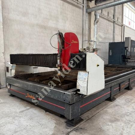 BAYKAL MARKA 2 X 6 METRE 130 AMPER CNC PLAZMA TEZGAHI 2006 MODEL, Plazma Kesim