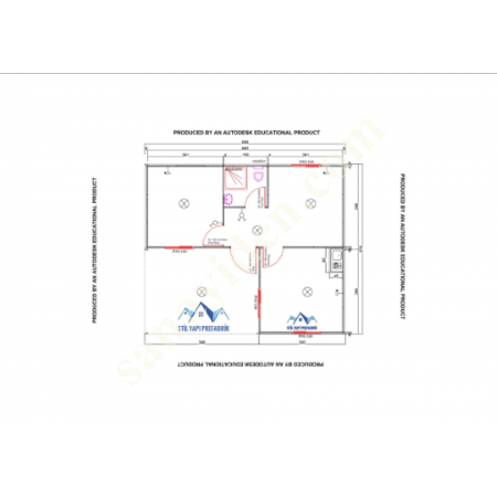 42 M2 YARIM VERANDALI KONTEYNER EV, Yapı İnşaat