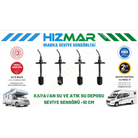 KARAVAN SU VE ATIK SU DEPOSU SEVİYE SENSÖRÜ, Karavan Ve Yedek Parça