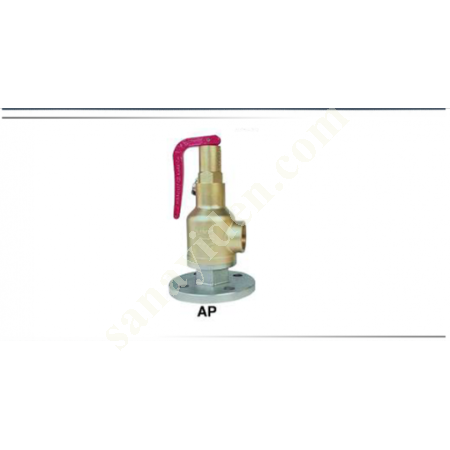 AP 096 FLANŞLI EMNİYET VENTİLİ, Vanalar / Valfler
