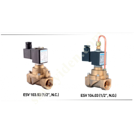 DURAVIS ESV 103-104 SERIES SOLENOID VALVES, Valves