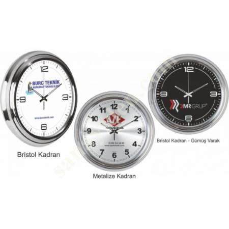 MODERN TASARIMLI 33 CM PASLANMAZ METAL DUVAR SAATİ, Diğer