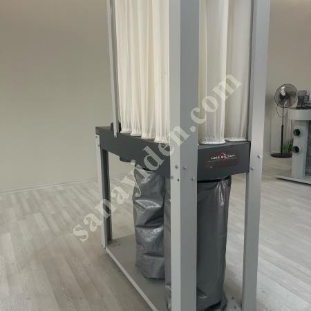 4000M³ KAPASİTELİ DİK TİP TOZ EMME MAKİNASI – HMZ BİLSUN, Makina